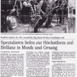 Jazzability Big Band in Konzert, Januar, 1999